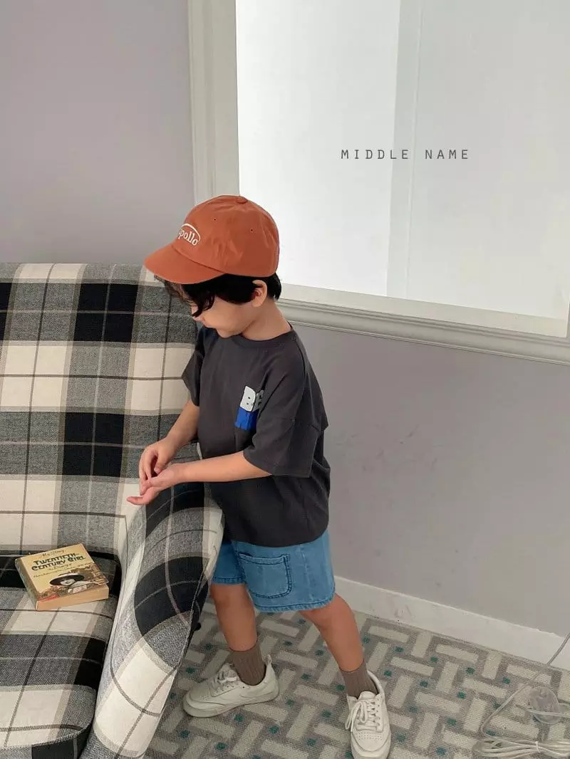 Middle Name - Korean Children Fashion - #Kfashion4kids - Denim Shorts - 10