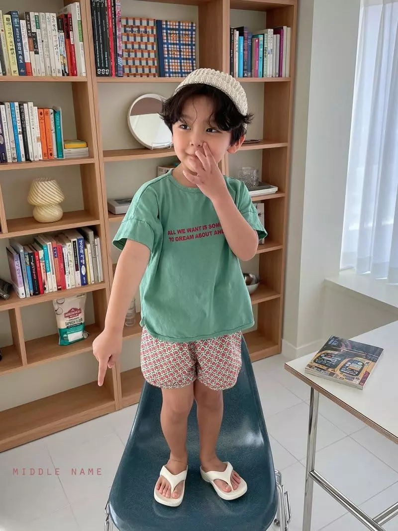 Middle Name - Korean Children Fashion - #Kfashion4kids - Vintage Flower Pants - 3