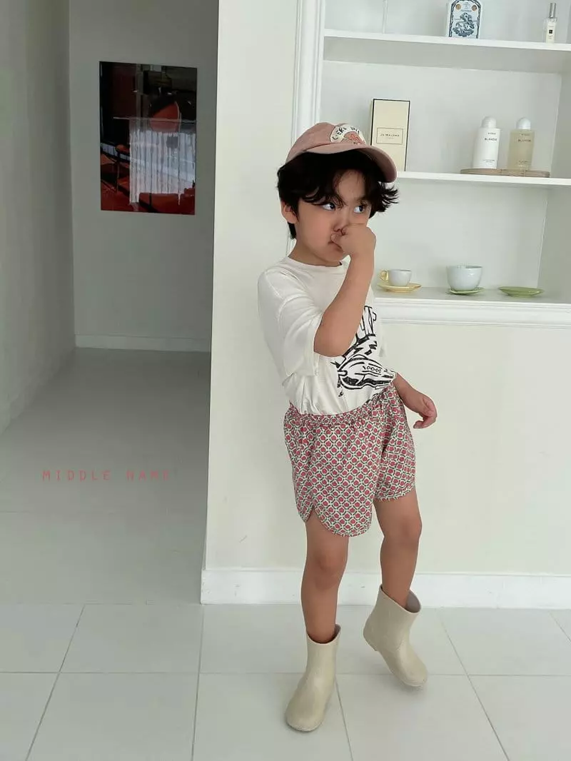Middle Name - Korean Children Fashion - #childofig - Vintage Flower Pants - 11