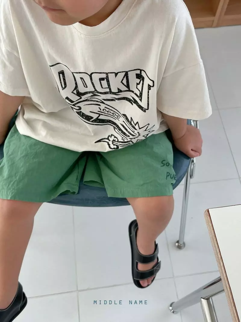 Middle Name - Korean Children Fashion - #childrensboutique - Rocket Tee - 10