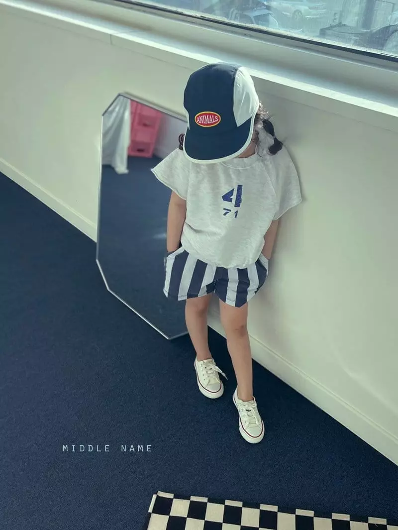 Middle Name - Korean Children Fashion - #designkidswear - 4 Terry Short Sleeves Tee - 9