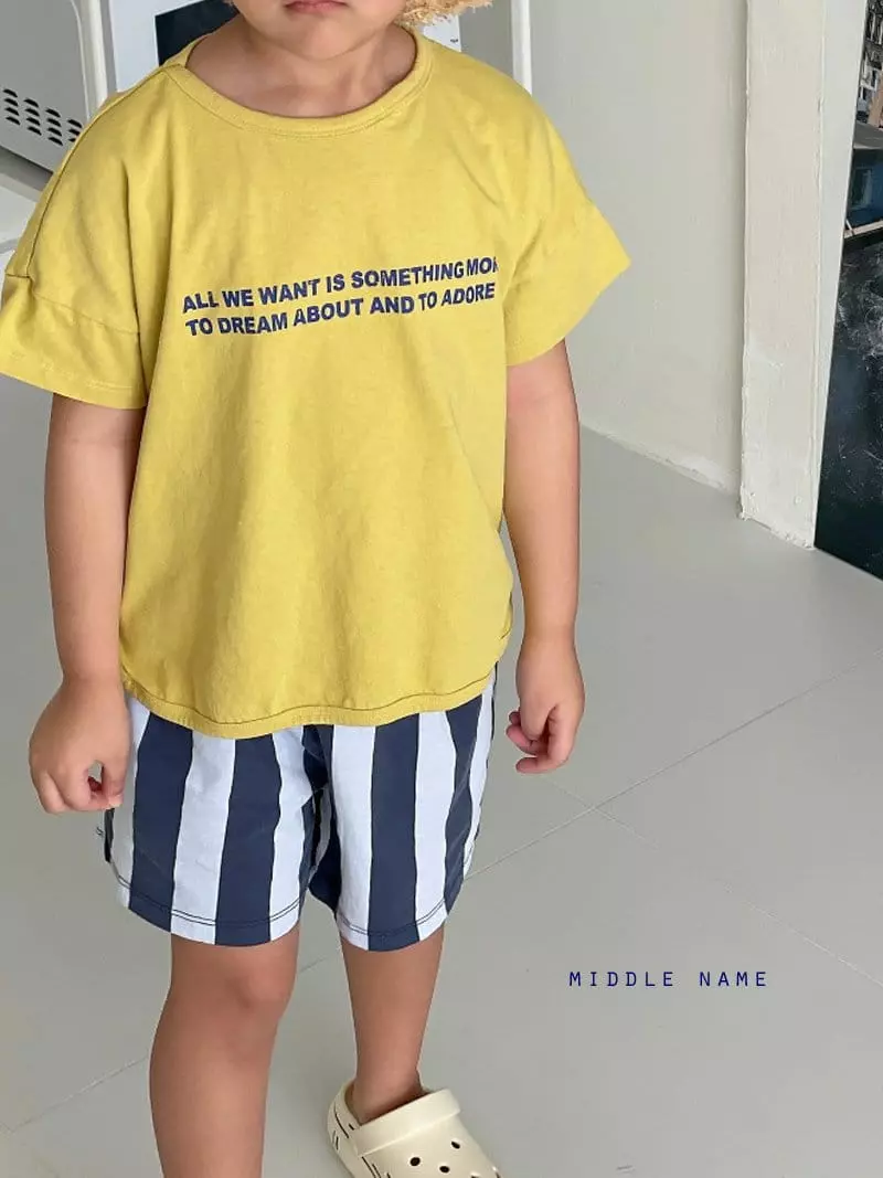 Middle Name - Korean Children Fashion - #fashionkids - Stripes Shorts