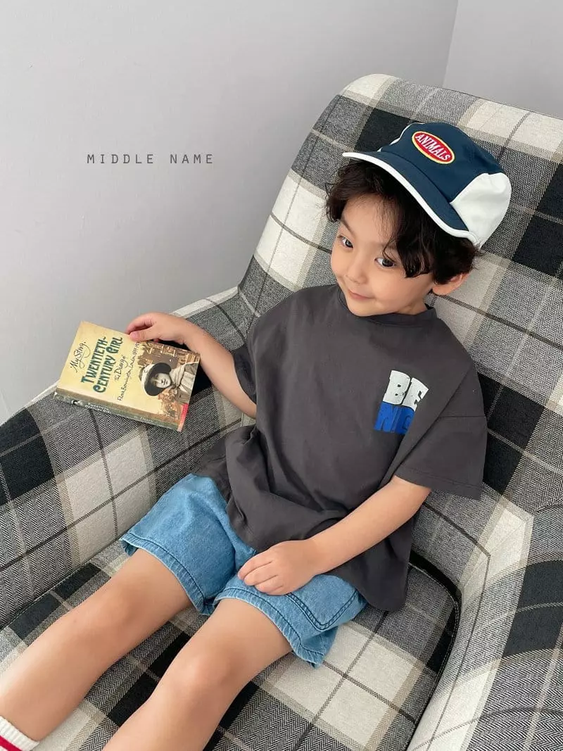 Middle Name - Korean Children Fashion - #kidsstore - Denim Shorts - 8