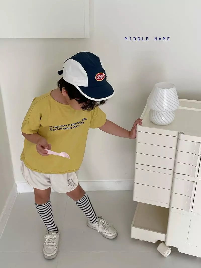 Middle Name - Korean Children Fashion - #kidsstore - Terry Piping Shorts - 5