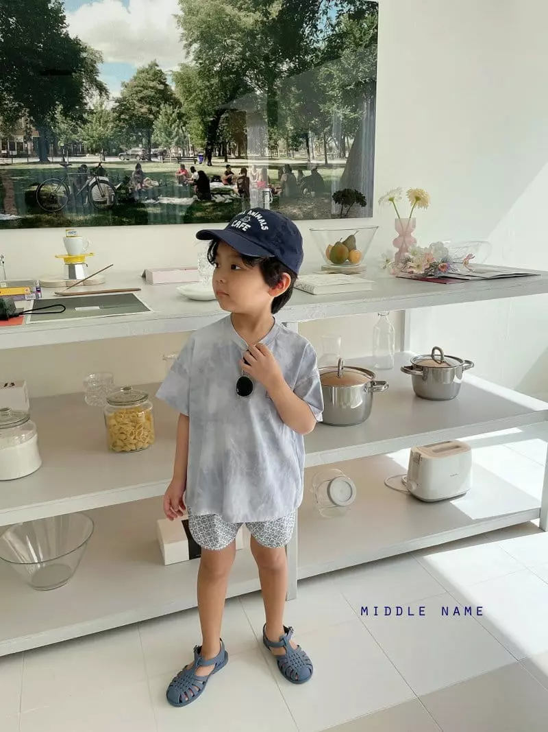 Middle Name - Korean Children Fashion - #kidsstore - Mist Tee - 2