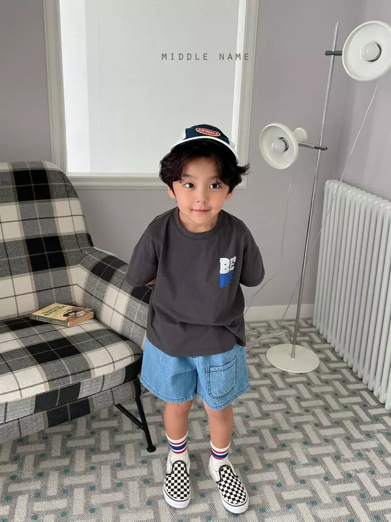 Middle Name - Korean Children Fashion - #kidzfashiontrend - Denim Shorts - 9