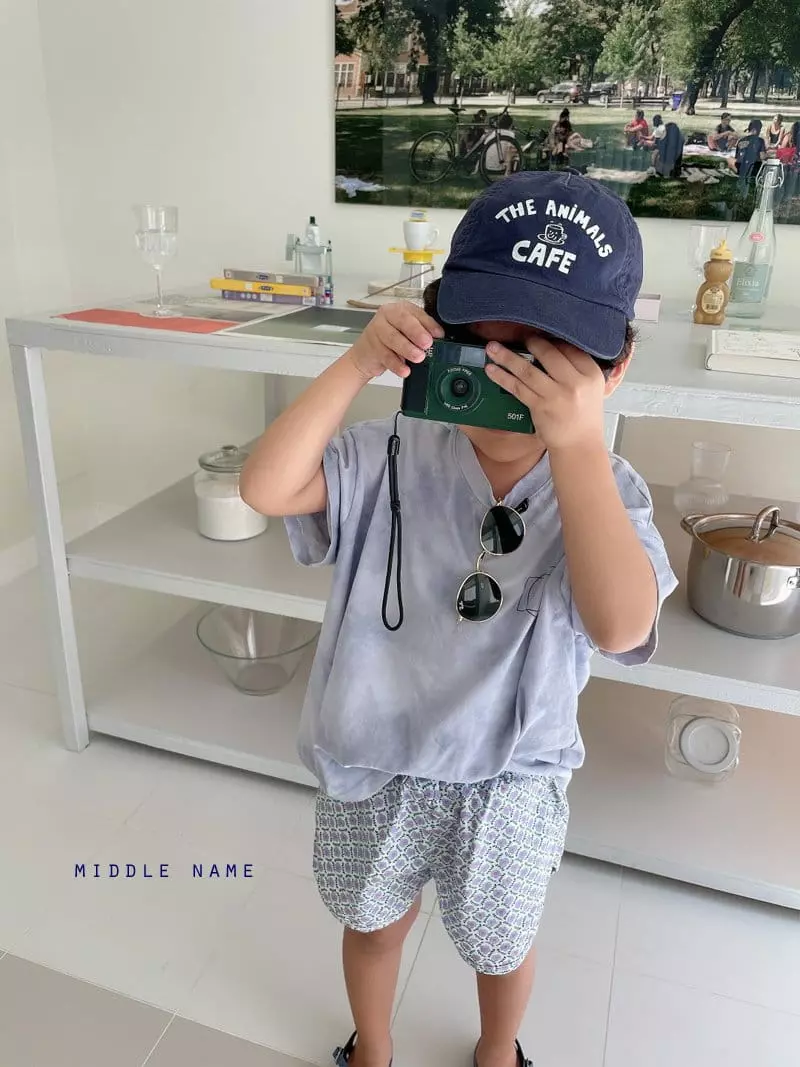 Middle Name - Korean Children Fashion - #kidzfashiontrend - Mist Tee - 3
