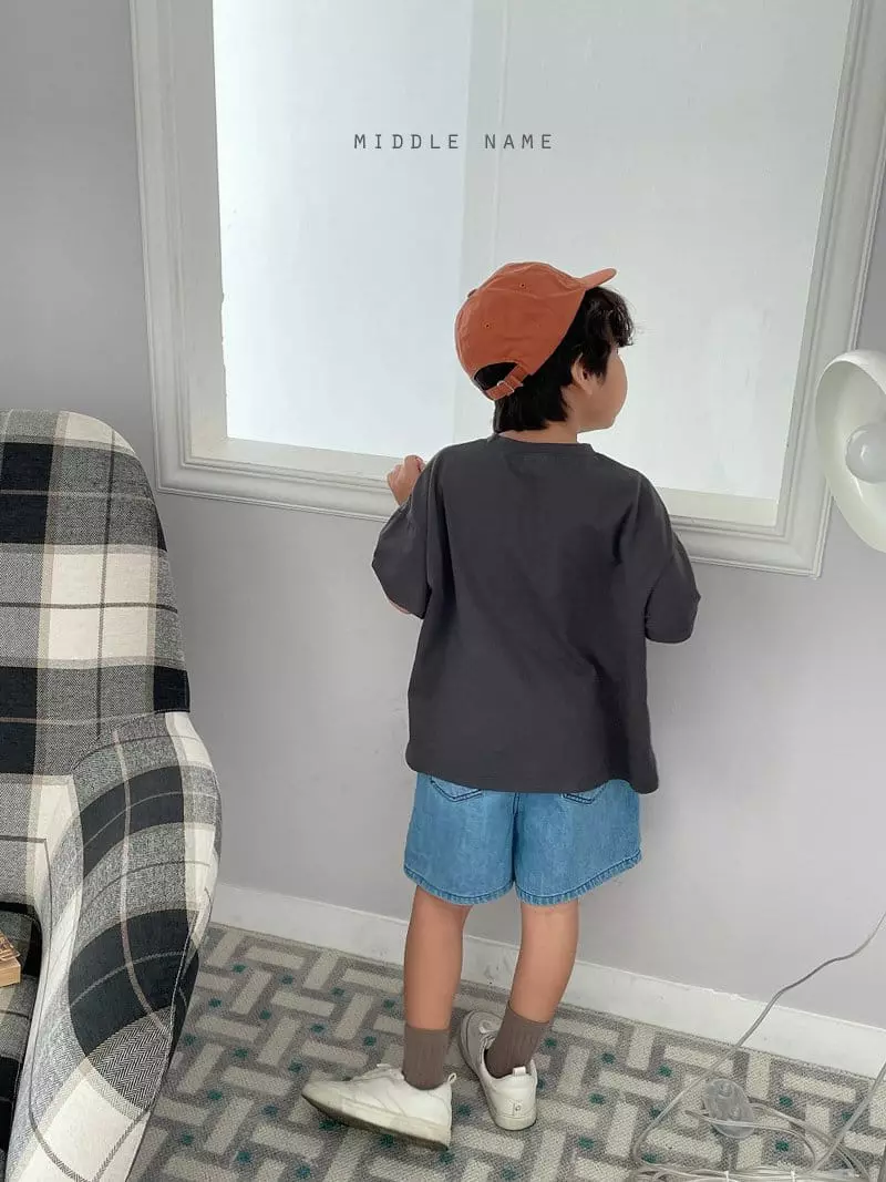 Middle Name - Korean Children Fashion - #littlefashionista - Denim Shorts - 11