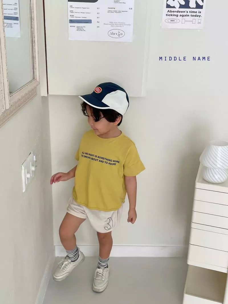 Middle Name - Korean Children Fashion - #magicofchildhood - Terry Piping Shorts - 9