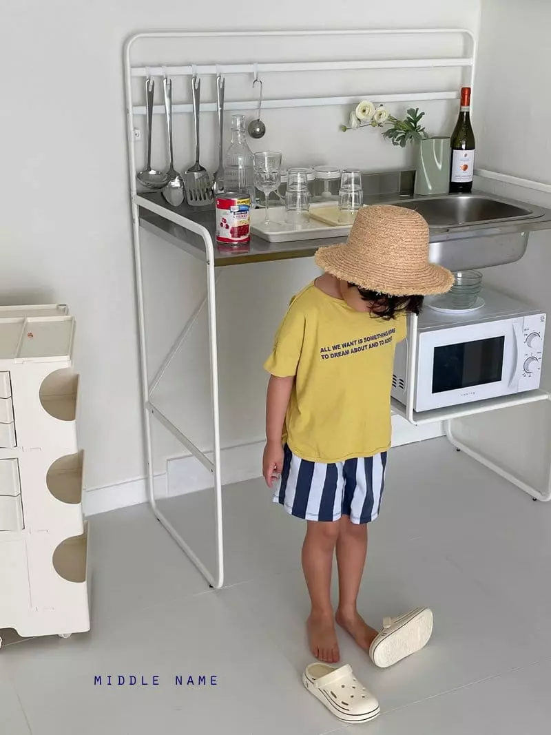 Middle Name - Korean Children Fashion - #magicofchildhood - Stripes Shorts - 7