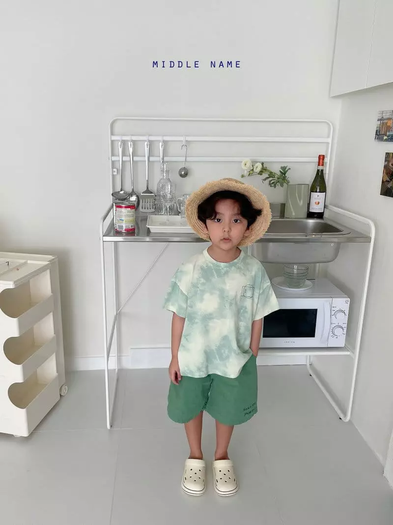 Middle Name - Korean Children Fashion - #magicofchildhood - Mist Tee - 6
