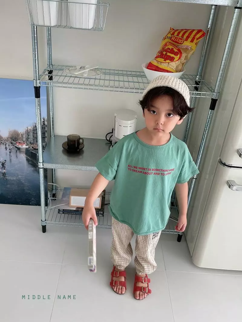 Middle Name - Korean Children Fashion - #littlefashionista - Love Jogger Pants - 4