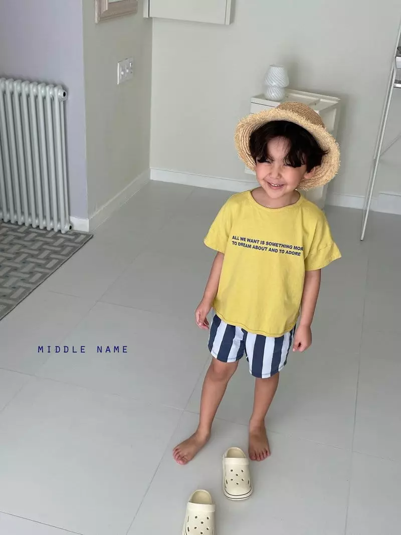 Middle Name - Korean Children Fashion - #minifashionista - Stripes Shorts - 8