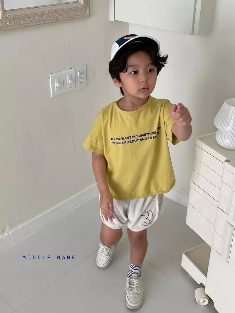 Middle Name - Korean Children Fashion - #prettylittlegirls - Terry Piping Shorts - 11
