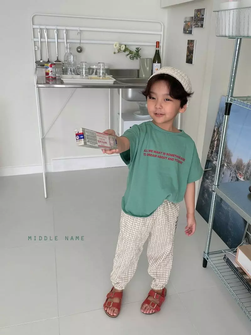 Middle Name - Korean Children Fashion - #prettylittlegirls - Love Jogger Pants - 6