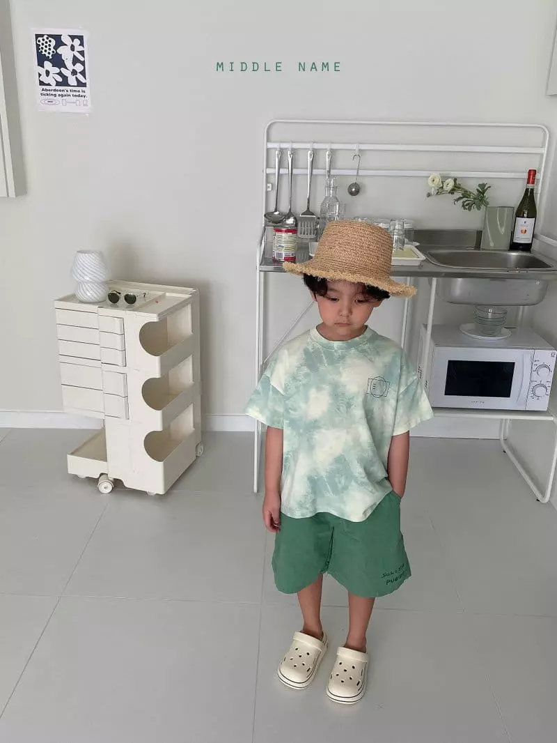 Middle Name - Korean Children Fashion - #stylishchildhood - Mist Tee - 11