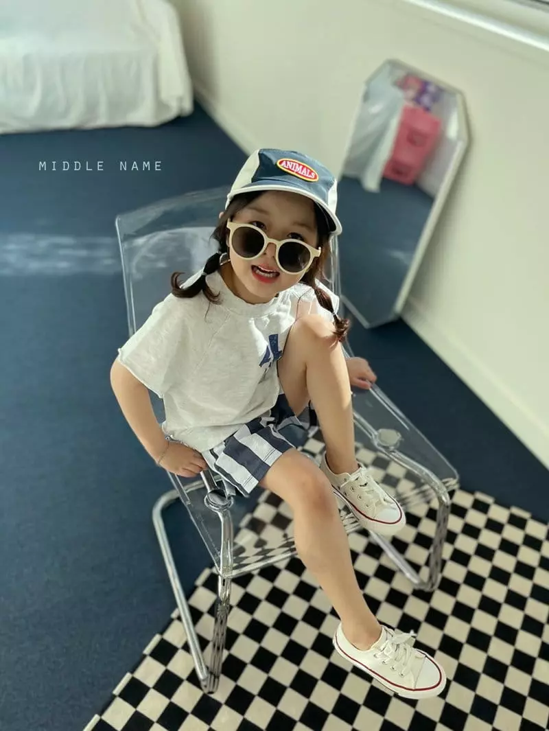 Middle Name - Korean Children Fashion - #prettylittlegirls - 4 Terry Short Sleeves Tee - 4