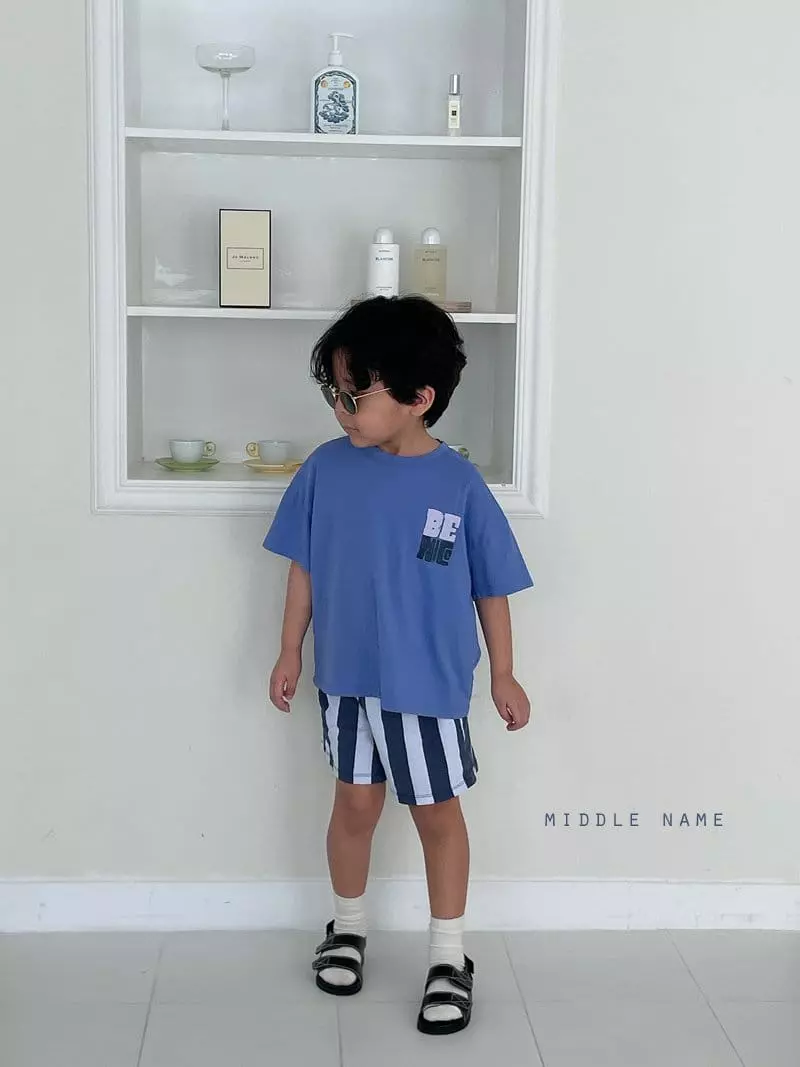 Middle Name - Korean Children Fashion - #todddlerfashion - Stripes Shorts - 10