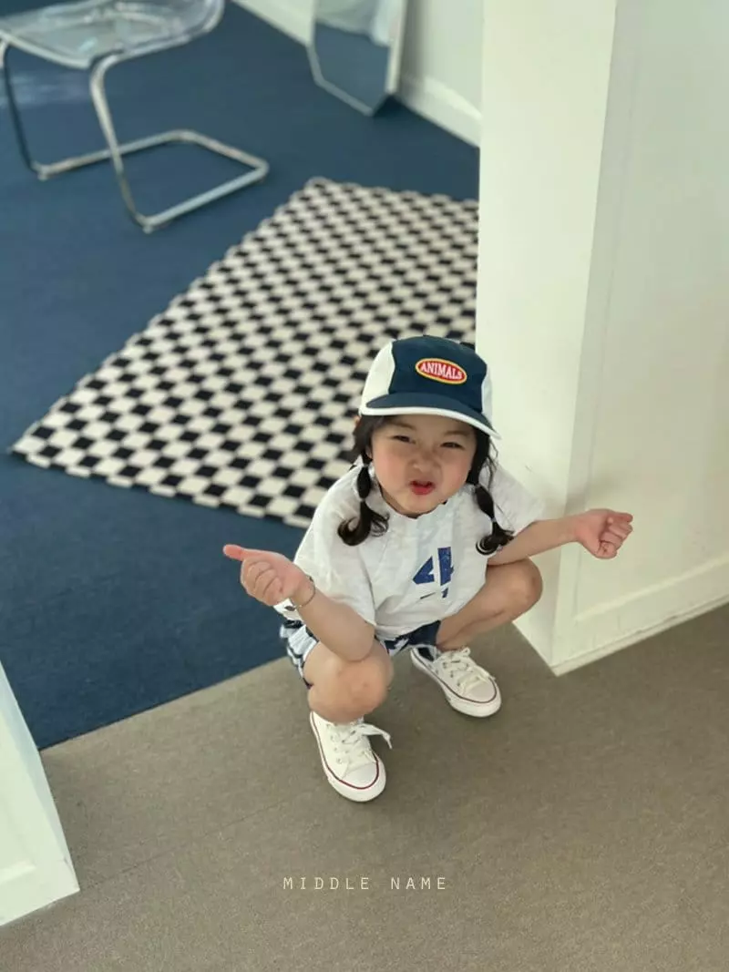 Middle Name - Korean Children Fashion - #toddlerclothing - 4 Terry Short Sleeves Tee - 5