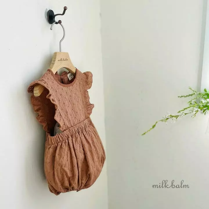 Milk Balm - Korean Baby Fashion - #babyfever - Blossom Bodysuit - 6