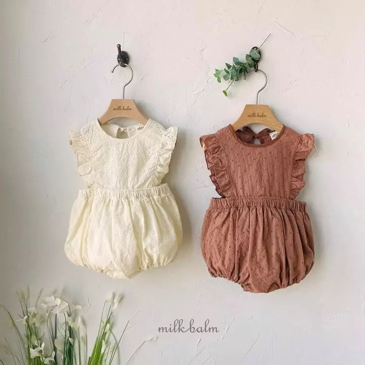 Milk Balm - Korean Baby Fashion - #babygirlfashion - Blossom Bodysuit - 7