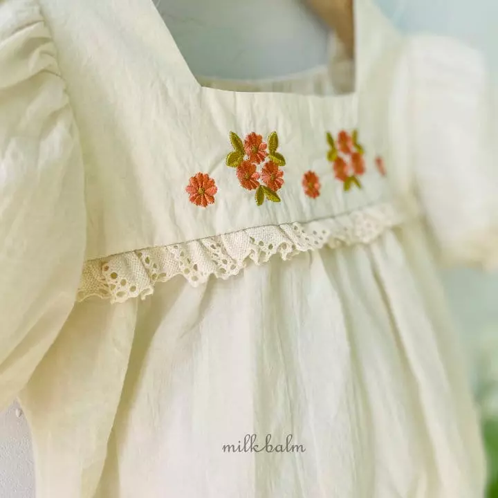 Milk Balm - Korean Baby Fashion - #babyootd - Picnic Bodysuit - 5