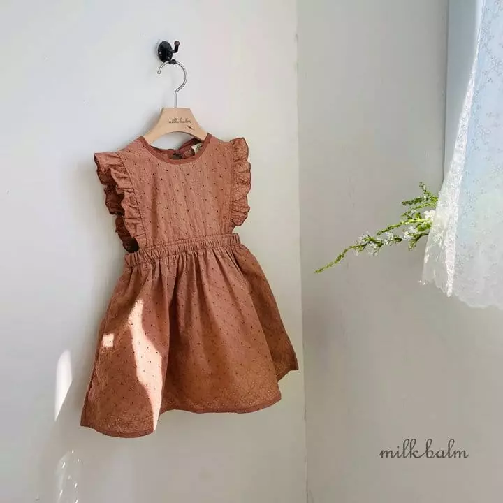 Milk Balm - Korean Children Fashion - #childofig - Blossom One-piece - 2