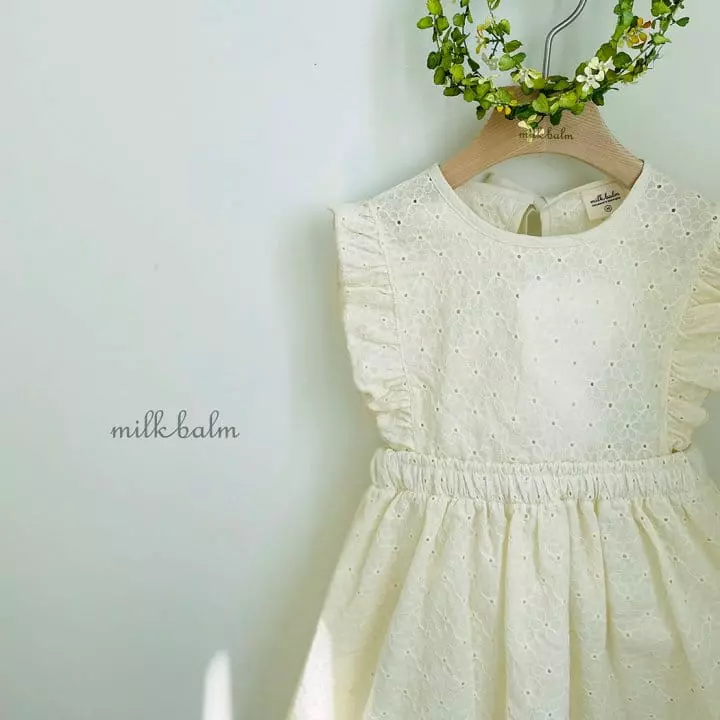 Milk Balm - Korean Children Fashion - #childrensboutique - Blossom One-piece - 4