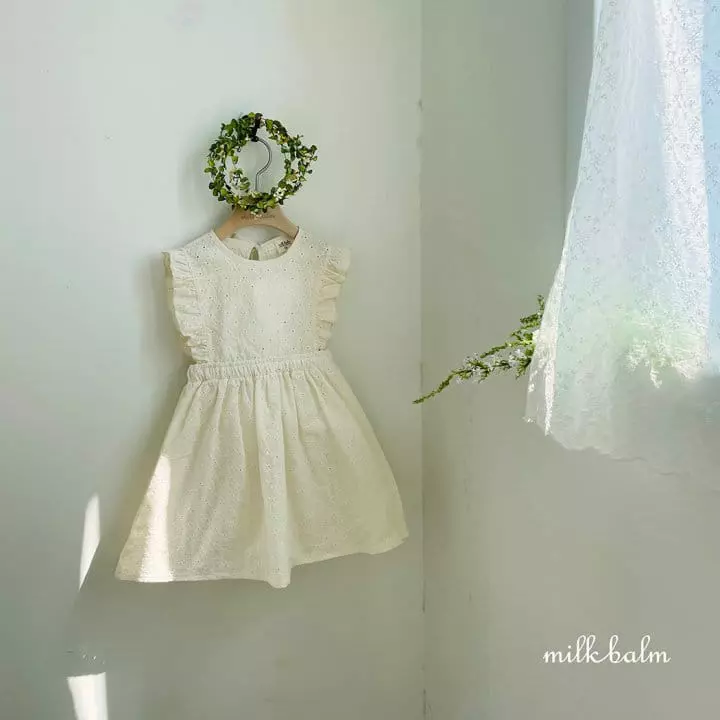 Milk Balm - Korean Children Fashion - #discoveringself - Blossom One-piece - 5