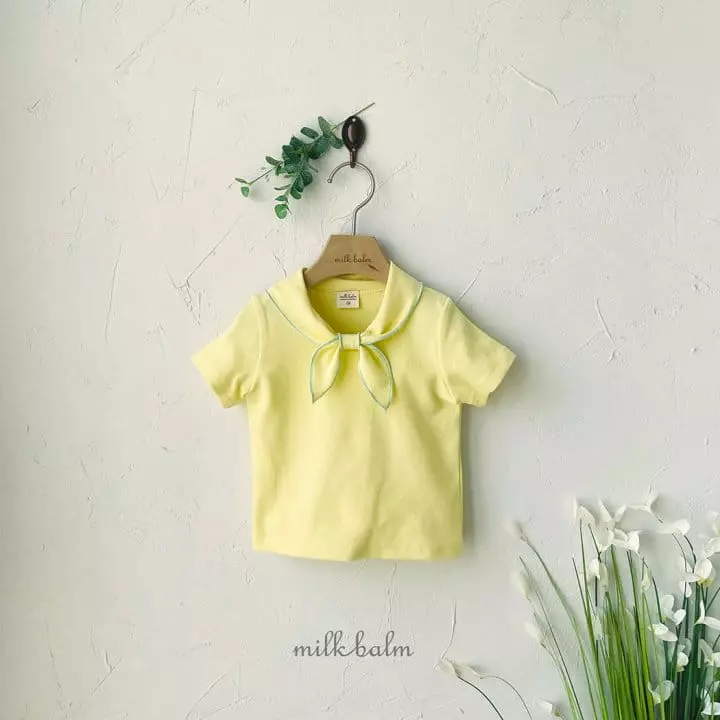 Milk Balm - Korean Children Fashion - #kidsshorts - Sailor Tee - 2