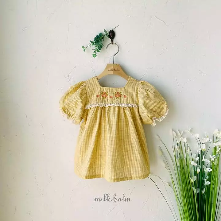 Milk Balm - Korean Children Fashion - #kidzfashiontrend - Picnic Blouse - 3