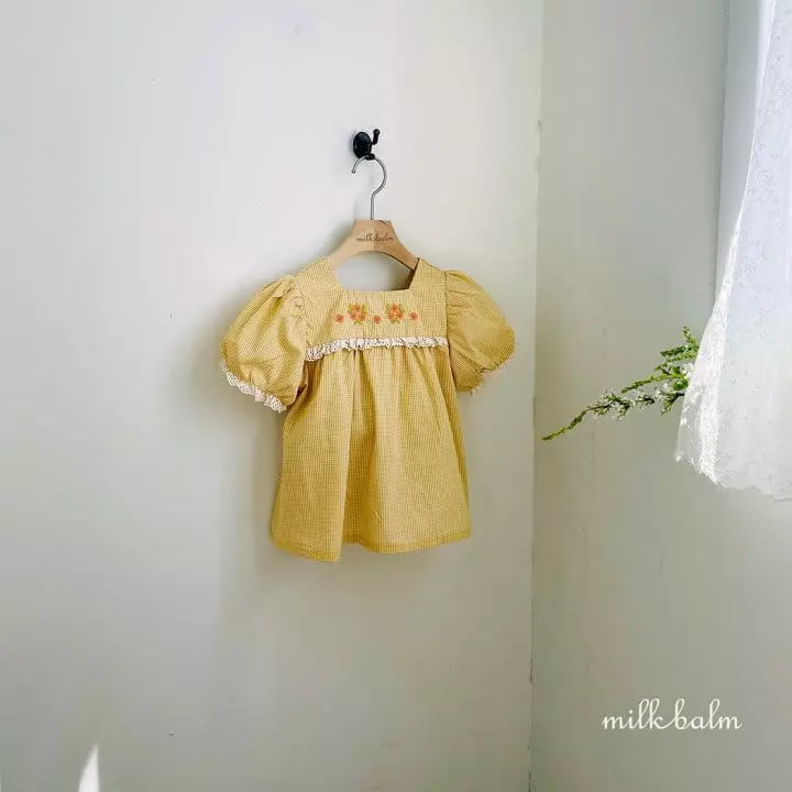 Milk Balm - Korean Children Fashion - #littlefashionista - Picnic Blouse - 5