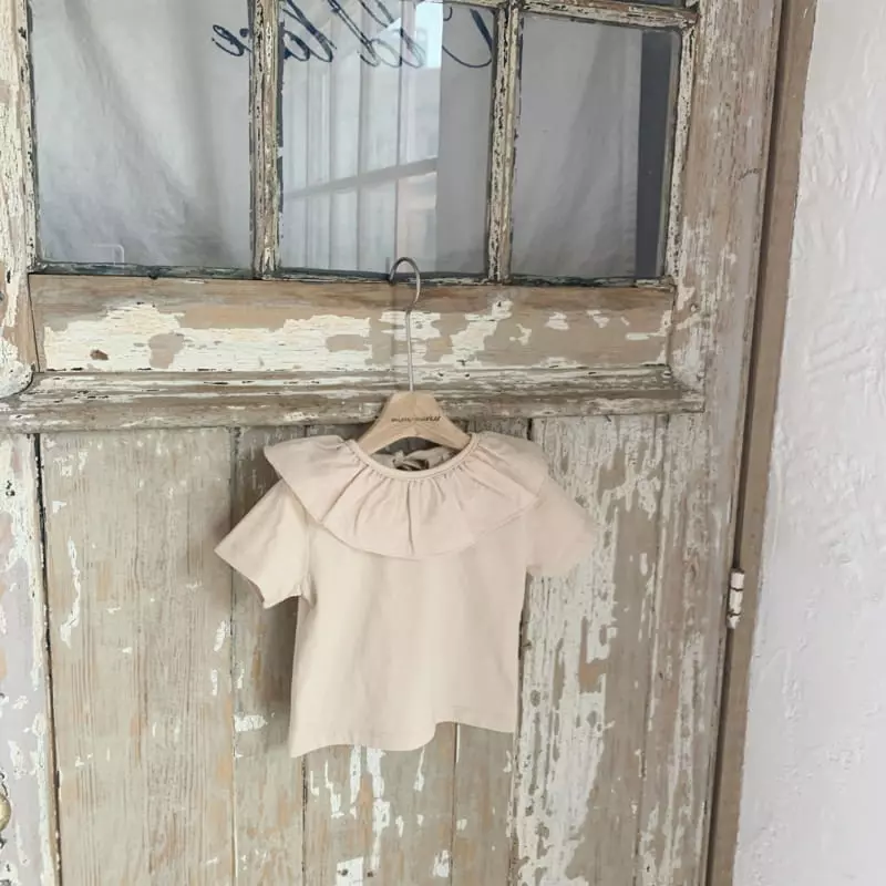 Mimi Market - Korean Baby Fashion - #babyboutique - Mill Collar Tee - 10