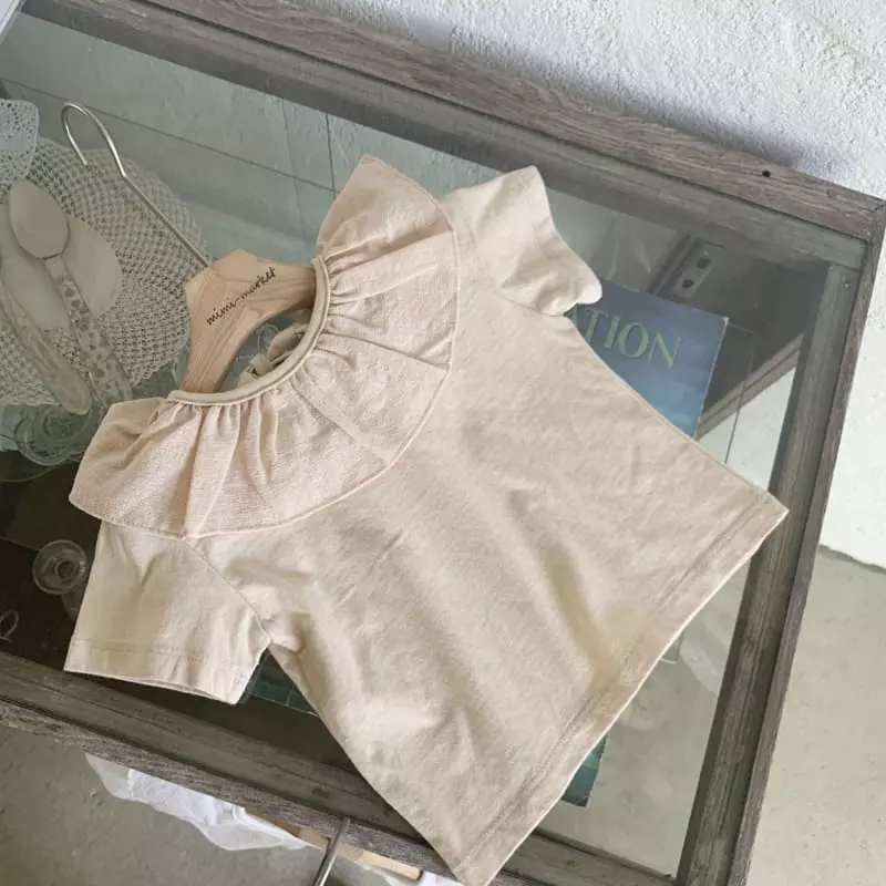 Mimi Market - Korean Baby Fashion - #babyboutique - Mill Collar Tee - 11