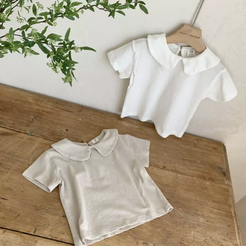 Mimi Market - Korean Baby Fashion - #babyboutique - Linen Marlang Tee - 6