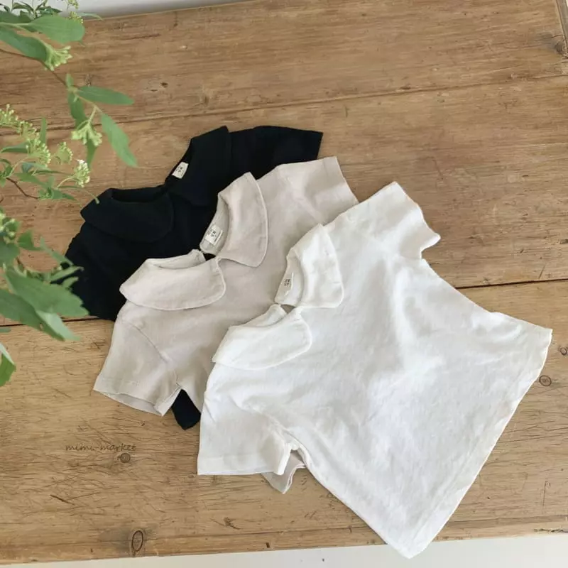 Mimi Market - Korean Baby Fashion - #babyboutique - Linen Marlang Tee - 7