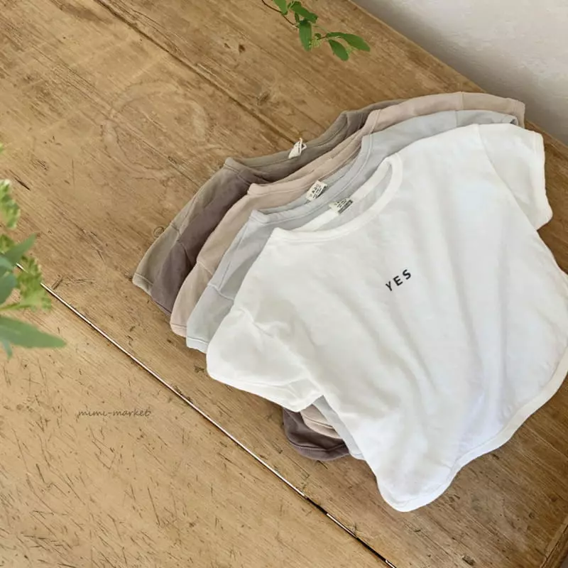 Mimi Market - Korean Baby Fashion - #babyboutique - Yes Piping Tee - 6