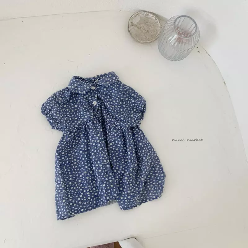 Mimi Market - Korean Baby Fashion - #babyboutique - Dami Collar One-piece - 2