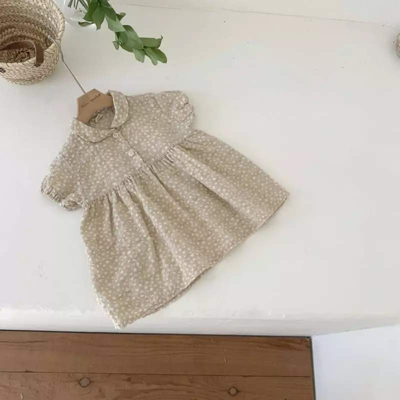 Mimi Market - Korean Baby Fashion - #babyboutique - Dami Collar One-piece - 3