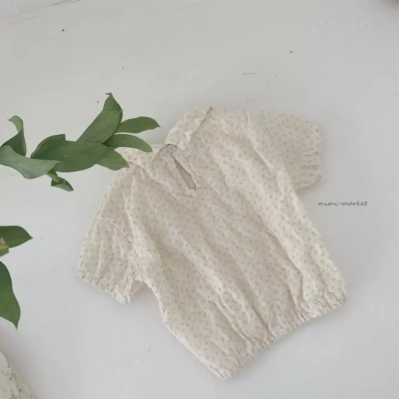 Mimi Market - Korean Baby Fashion - #babyboutique - Pansy Blouse