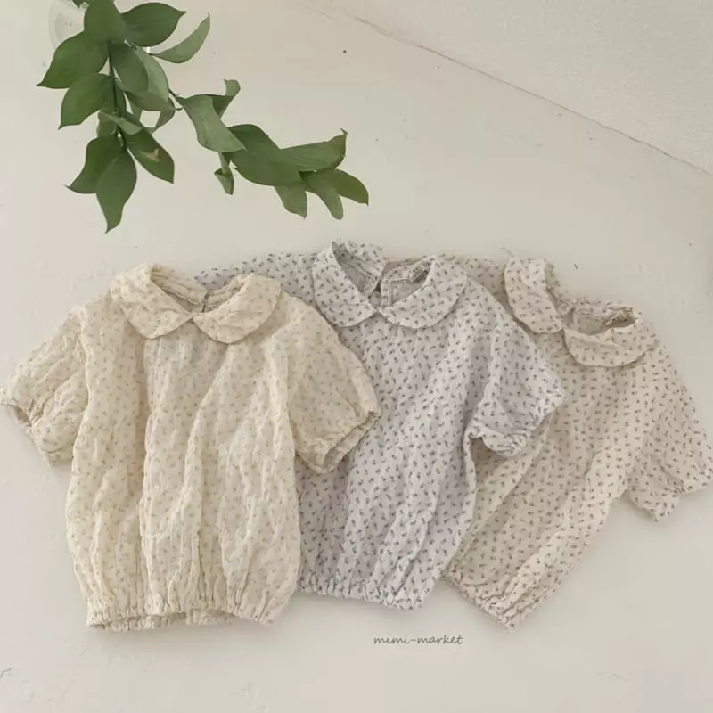 Mimi Market - Korean Baby Fashion - #babyboutique - Pansy Blouse - 2