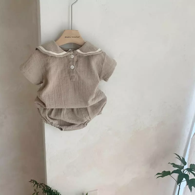 Mimi Market - Korean Baby Fashion - #babyboutique - Suri Top Bottom Set - 10
