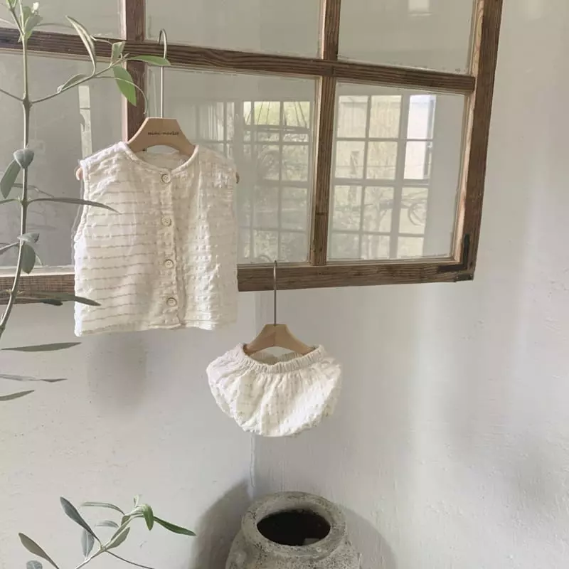 Mimi Market - Korean Baby Fashion - #babyboutiqueclothing - Craker Top Bottom Set - 9