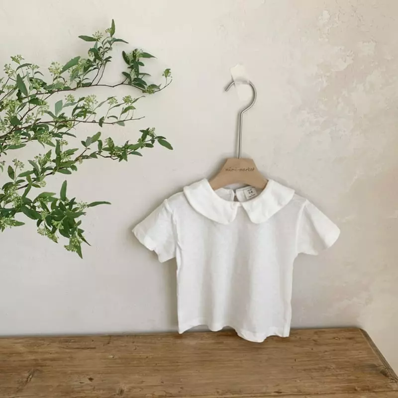 Mimi Market - Korean Baby Fashion - #babyboutiqueclothing - Linen Marlang Tee - 8