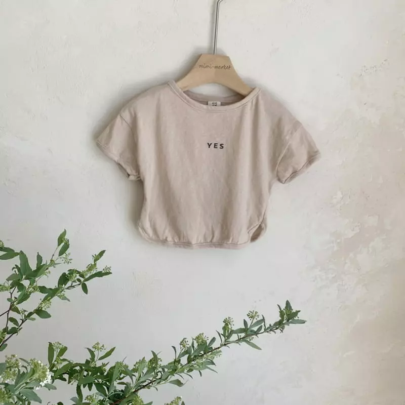 Mimi Market - Korean Baby Fashion - #babyboutiqueclothing - Yes Piping Tee - 7