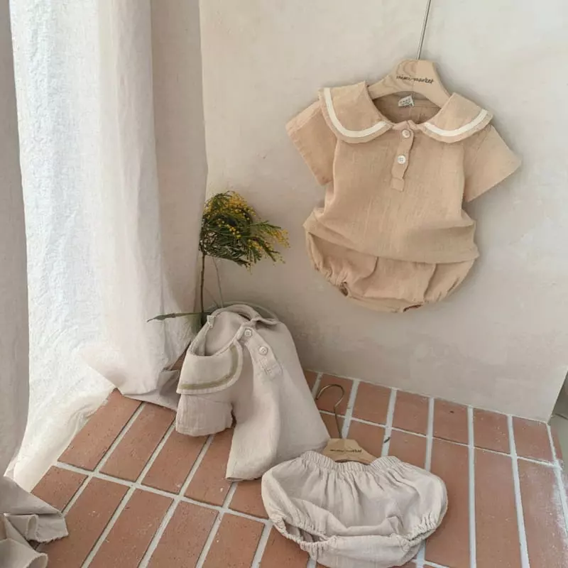Mimi Market - Korean Baby Fashion - #babyboutiqueclothing - Suri Top Bottom Set - 11