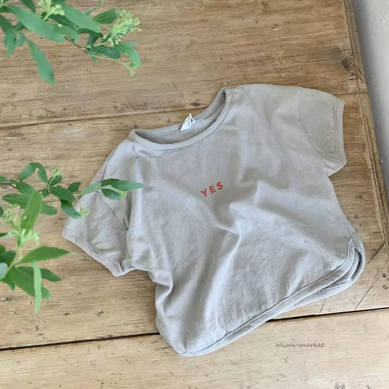 Mimi Market - Korean Baby Fashion - #babyclothing - Yes Piping Tee - 8