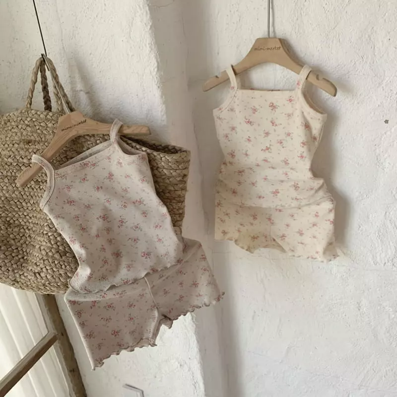 Mimi Market - Korean Baby Fashion - #babyclothing - Jenny Top Bottom Set - 7