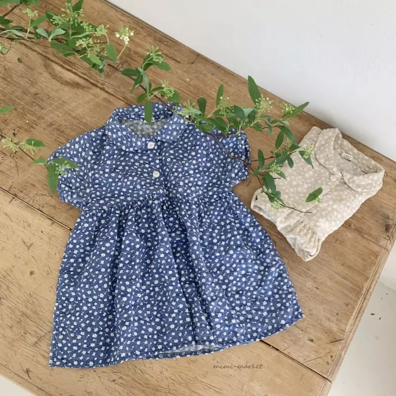 Mimi Market - Korean Baby Fashion - #babyclothing - Dami Collar One-piece - 5