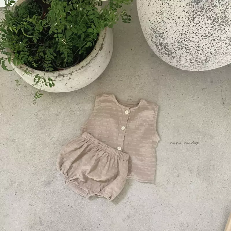 Mimi Market - Korean Baby Fashion - #babyfashion - Craker Top Bottom Set - 11